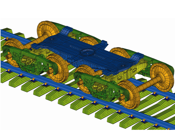 Примеры проведенных расчетов железнодорожных вагонов и их узлов